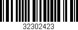 Código de barras (EAN, GTIN, SKU, ISBN): '32302423'
