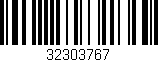 Código de barras (EAN, GTIN, SKU, ISBN): '32303767'