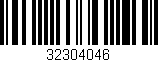 Código de barras (EAN, GTIN, SKU, ISBN): '32304046'