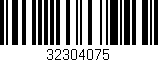 Código de barras (EAN, GTIN, SKU, ISBN): '32304075'