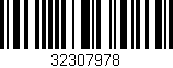Código de barras (EAN, GTIN, SKU, ISBN): '32307978'