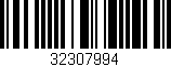 Código de barras (EAN, GTIN, SKU, ISBN): '32307994'