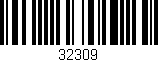 Código de barras (EAN, GTIN, SKU, ISBN): '32309'