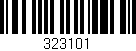 Código de barras (EAN, GTIN, SKU, ISBN): '323101'