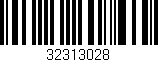 Código de barras (EAN, GTIN, SKU, ISBN): '32313028'