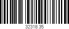 Código de barras (EAN, GTIN, SKU, ISBN): '32318.35'