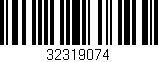 Código de barras (EAN, GTIN, SKU, ISBN): '32319074'