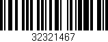 Código de barras (EAN, GTIN, SKU, ISBN): '32321467'