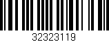 Código de barras (EAN, GTIN, SKU, ISBN): '32323119'