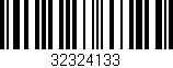 Código de barras (EAN, GTIN, SKU, ISBN): '32324133'