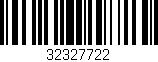 Código de barras (EAN, GTIN, SKU, ISBN): '32327722'