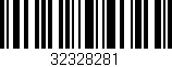 Código de barras (EAN, GTIN, SKU, ISBN): '32328281'