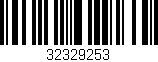 Código de barras (EAN, GTIN, SKU, ISBN): '32329253'