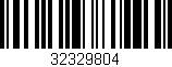 Código de barras (EAN, GTIN, SKU, ISBN): '32329804'