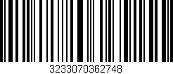 Código de barras (EAN, GTIN, SKU, ISBN): '3233070362748'