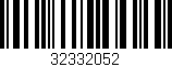 Código de barras (EAN, GTIN, SKU, ISBN): '32332052'
