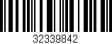 Código de barras (EAN, GTIN, SKU, ISBN): '32339842'