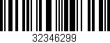 Código de barras (EAN, GTIN, SKU, ISBN): '32346299'