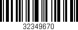 Código de barras (EAN, GTIN, SKU, ISBN): '32349670'