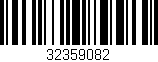 Código de barras (EAN, GTIN, SKU, ISBN): '32359082'
