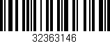 Código de barras (EAN, GTIN, SKU, ISBN): '32363146'