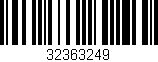 Código de barras (EAN, GTIN, SKU, ISBN): '32363249'