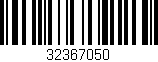 Código de barras (EAN, GTIN, SKU, ISBN): '32367050'