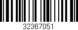 Código de barras (EAN, GTIN, SKU, ISBN): '32367051'