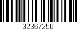 Código de barras (EAN, GTIN, SKU, ISBN): '32367250'