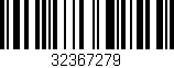 Código de barras (EAN, GTIN, SKU, ISBN): '32367279'