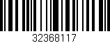 Código de barras (EAN, GTIN, SKU, ISBN): '32368117'