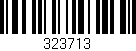 Código de barras (EAN, GTIN, SKU, ISBN): '323713'