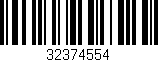 Código de barras (EAN, GTIN, SKU, ISBN): '32374554'