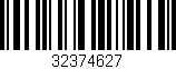 Código de barras (EAN, GTIN, SKU, ISBN): '32374627'