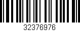 Código de barras (EAN, GTIN, SKU, ISBN): '32376976'