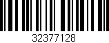 Código de barras (EAN, GTIN, SKU, ISBN): '32377128'