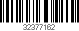 Código de barras (EAN, GTIN, SKU, ISBN): '32377162'