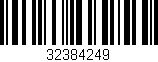 Código de barras (EAN, GTIN, SKU, ISBN): '32384249'