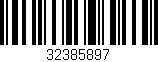 Código de barras (EAN, GTIN, SKU, ISBN): '32385897'