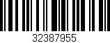 Código de barras (EAN, GTIN, SKU, ISBN): '32387955'