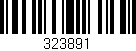 Código de barras (EAN, GTIN, SKU, ISBN): '323891'