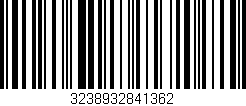 Código de barras (EAN, GTIN, SKU, ISBN): '3238932841362'