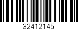 Código de barras (EAN, GTIN, SKU, ISBN): '32412145'