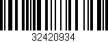 Código de barras (EAN, GTIN, SKU, ISBN): '32420934'
