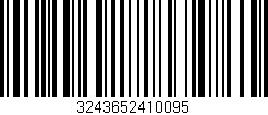 Código de barras (EAN, GTIN, SKU, ISBN): '3243652410095'