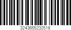 Código de barras (EAN, GTIN, SKU, ISBN): '3243655232519'
