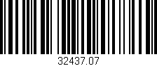 Código de barras (EAN, GTIN, SKU, ISBN): '32437.07'