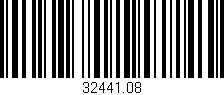 Código de barras (EAN, GTIN, SKU, ISBN): '32441.08'
