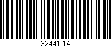 Código de barras (EAN, GTIN, SKU, ISBN): '32441.14'