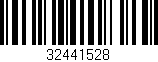 Código de barras (EAN, GTIN, SKU, ISBN): '32441528'
